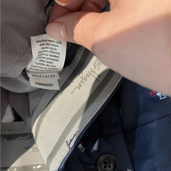 NWT Men's Walter Hagen Perfect 11 Majors Golf Shorts Size 30 Navy Inseam 10” - Picture 9 of 10